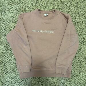 New York or nowhere crewneck